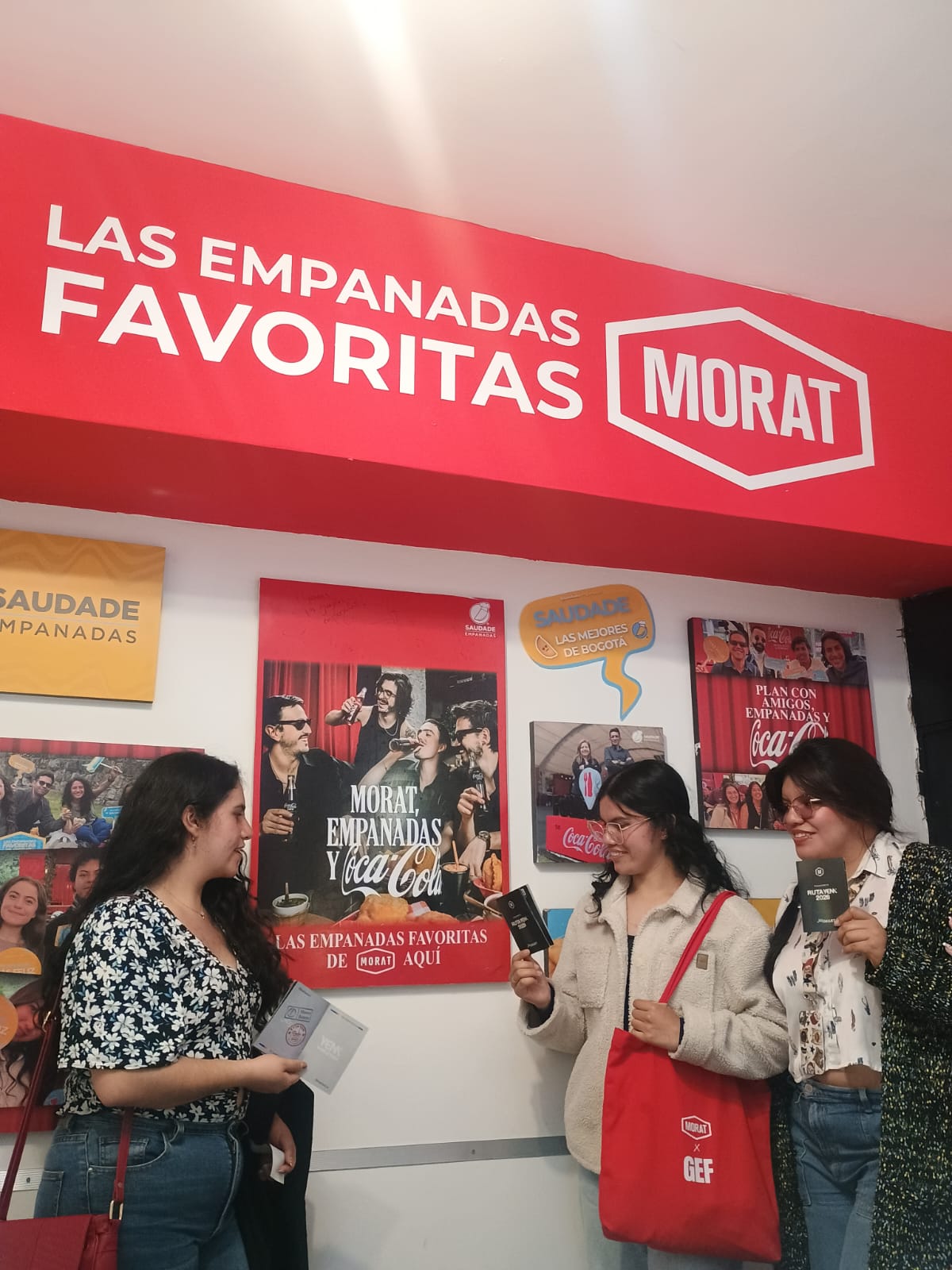 Detalle de las empanadas artesanales Saudade